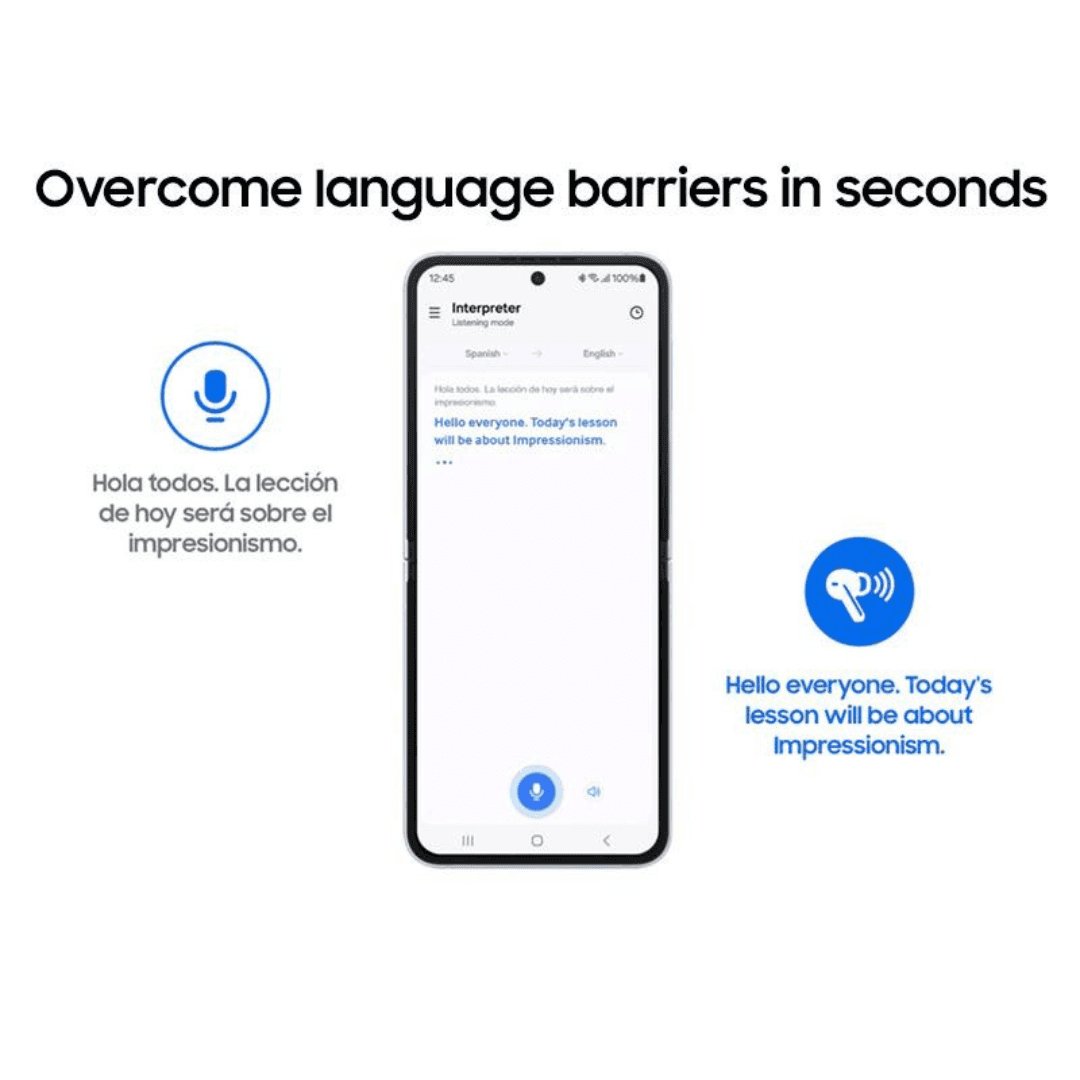 Samsung Galaxy Buds 3 Pro AI Earbuds.