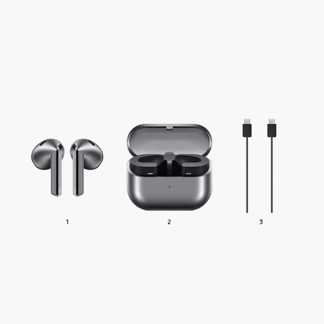 Samsung Galaxy Buds 3 Pro AI Earbuds.