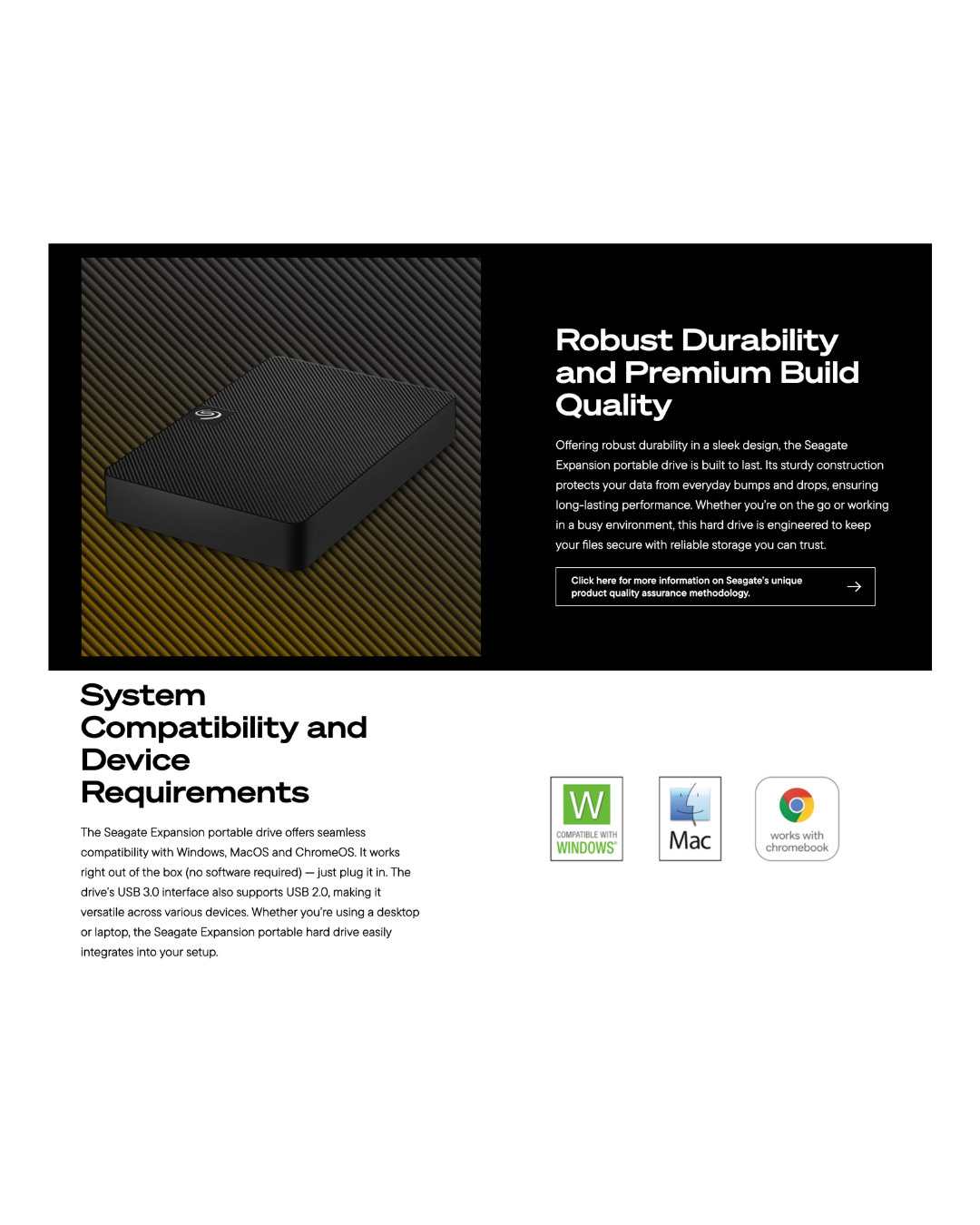 Seagate Expansion Portable 1TB External Hard Drive | USB 3.0 | STKM1000400