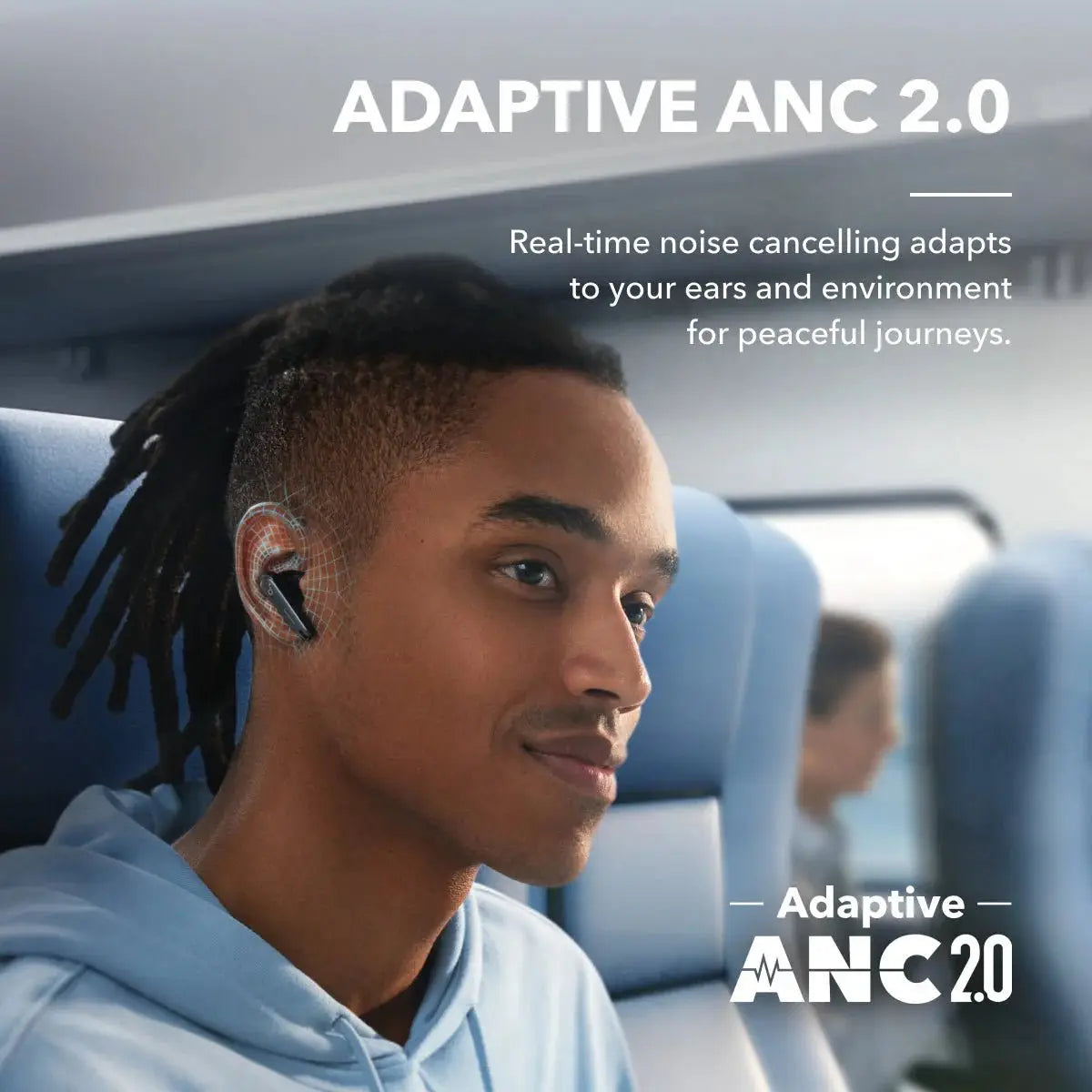 Soundcore Liberty 4 NC True-Wireless Noise Cancelling Earbuds.