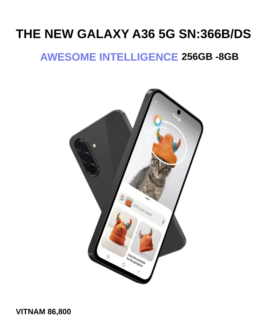 Samsung Galaxy A36 5G SN:366B/DS