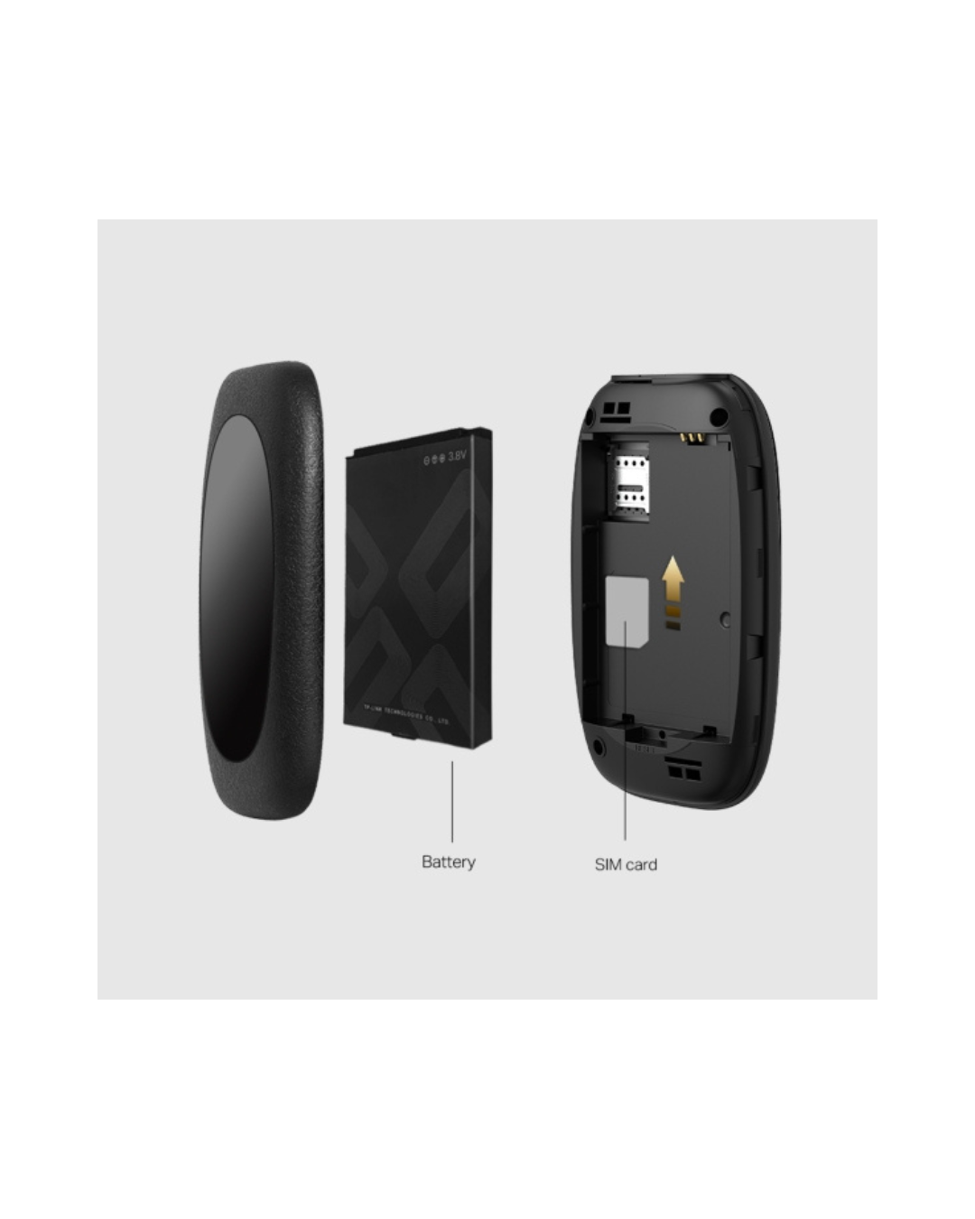 TP-Link M7000 4G LTE Mobile Wi-Fi Router – Portable MiFi Hotspot | 150Mbps | Connect 10 Devices | 2150mAh Battery