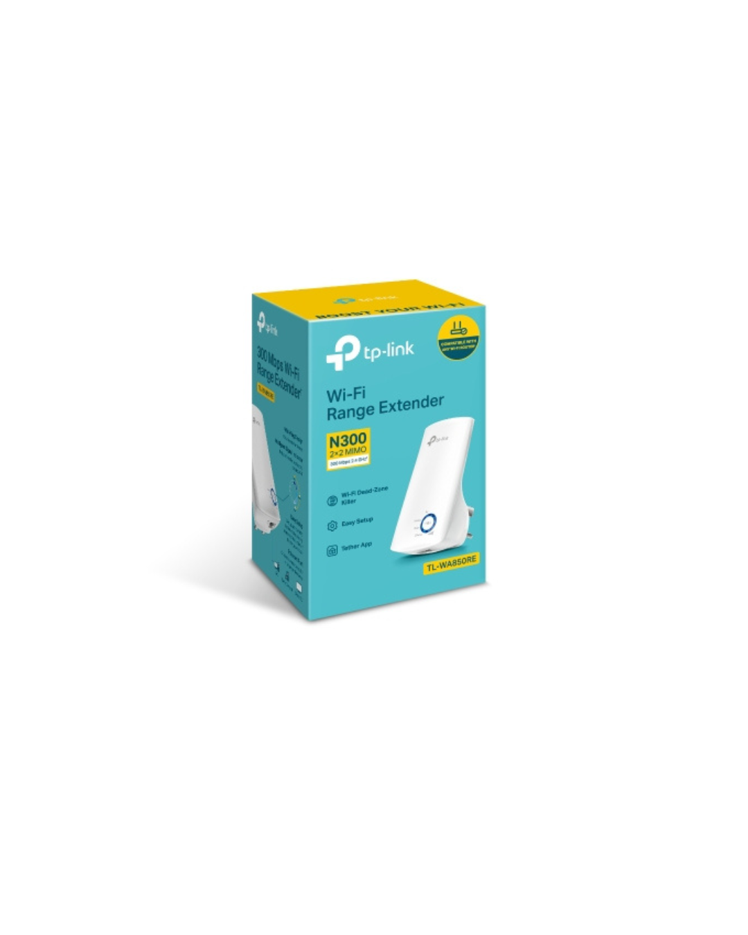 TP-Link TL-WA850RE 300Mbps Wi-Fi Range Extender | Signal Booster | Access Point Mode