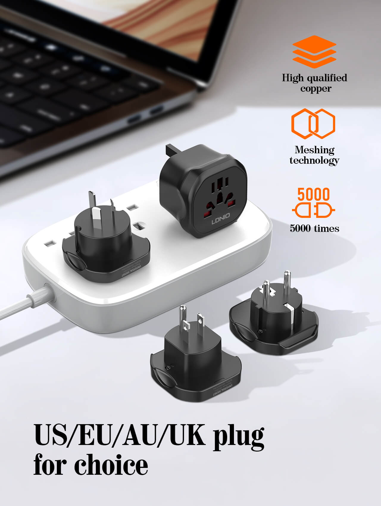 Universal Travel adapter Z7 Conversion Socket