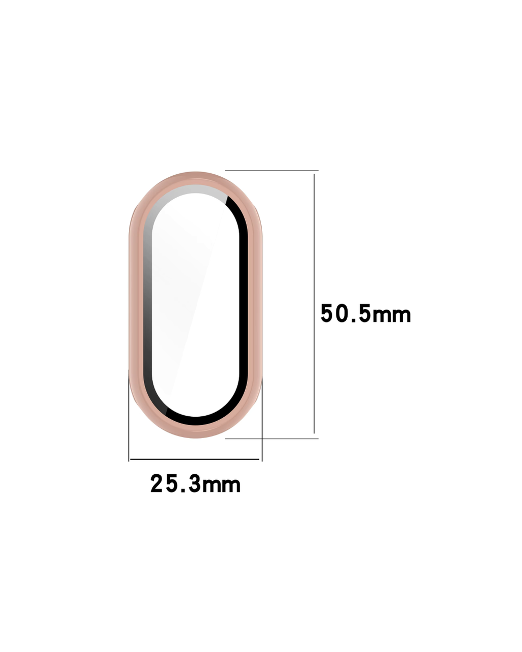 Xiaomi Mi Band 10/9/8 Shockproof Case with Tempered Glass | Full Protection