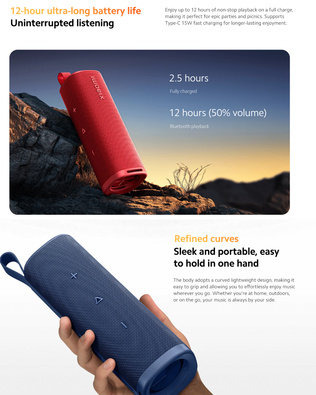 Xiaomi Mi Sound Outdoor 30W Bluetooth Speaker Global
