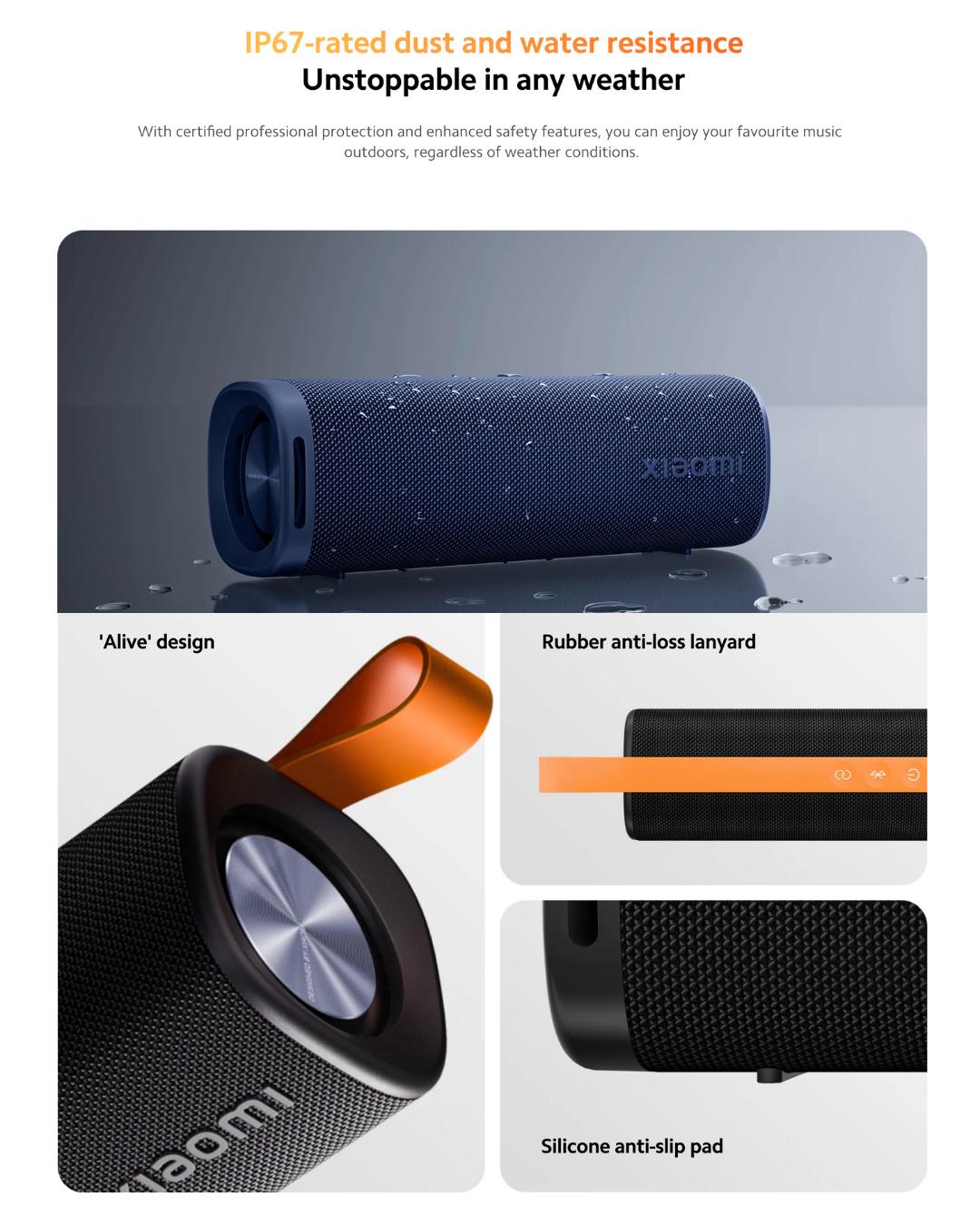 Xiaomi Mi Sound Outdoor 30W Bluetooth Speaker Global