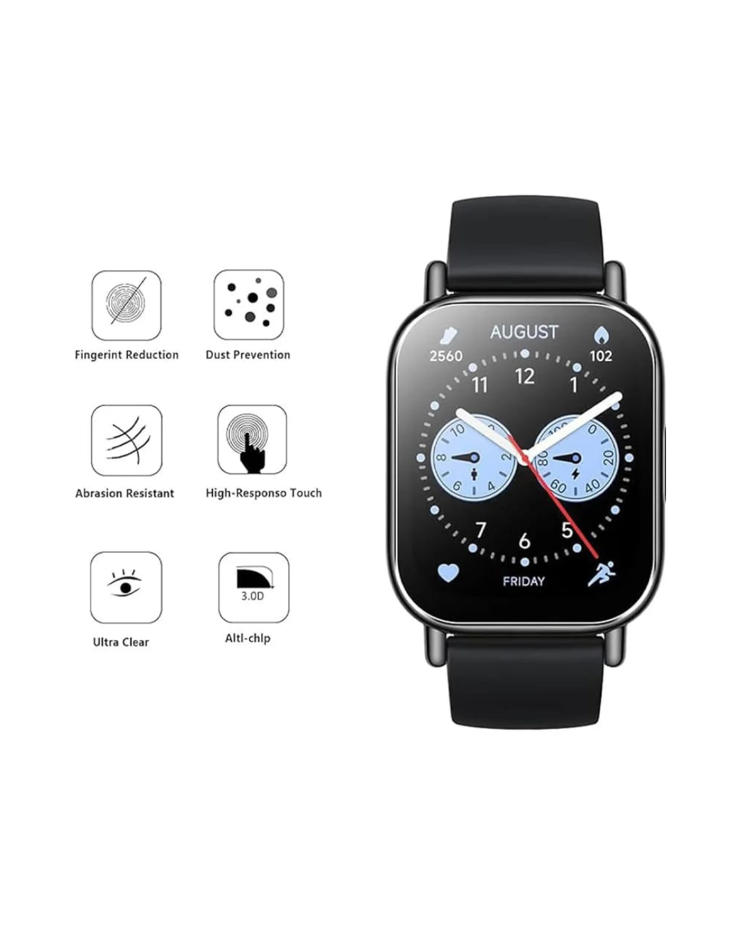 Xiaomi Redmi Watch 5 Lite / Active Screen Protector – Premium Clear Protection