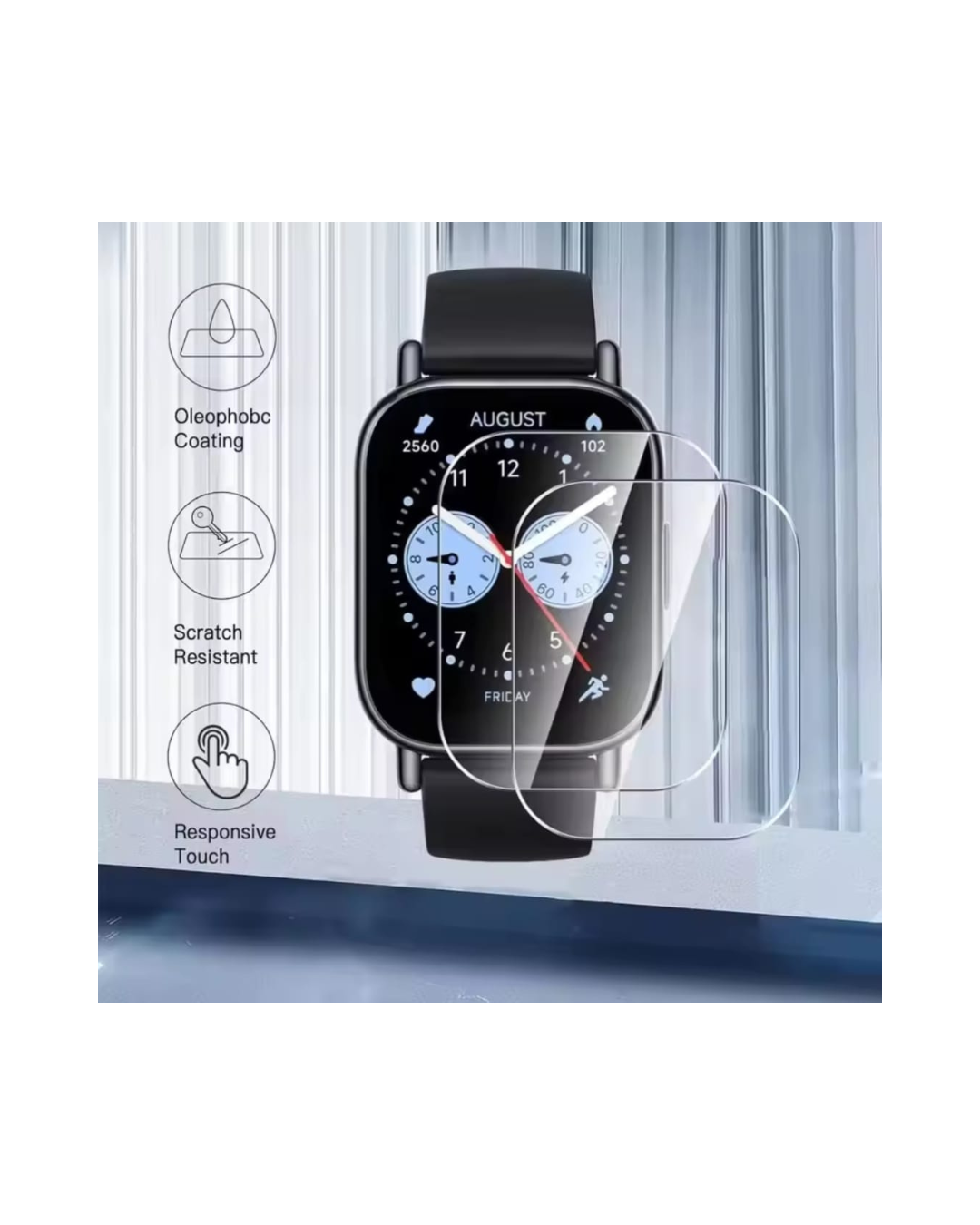 Xiaomi Redmi Watch 5 Lite / Active Screen Protector – Premium Clear Protection