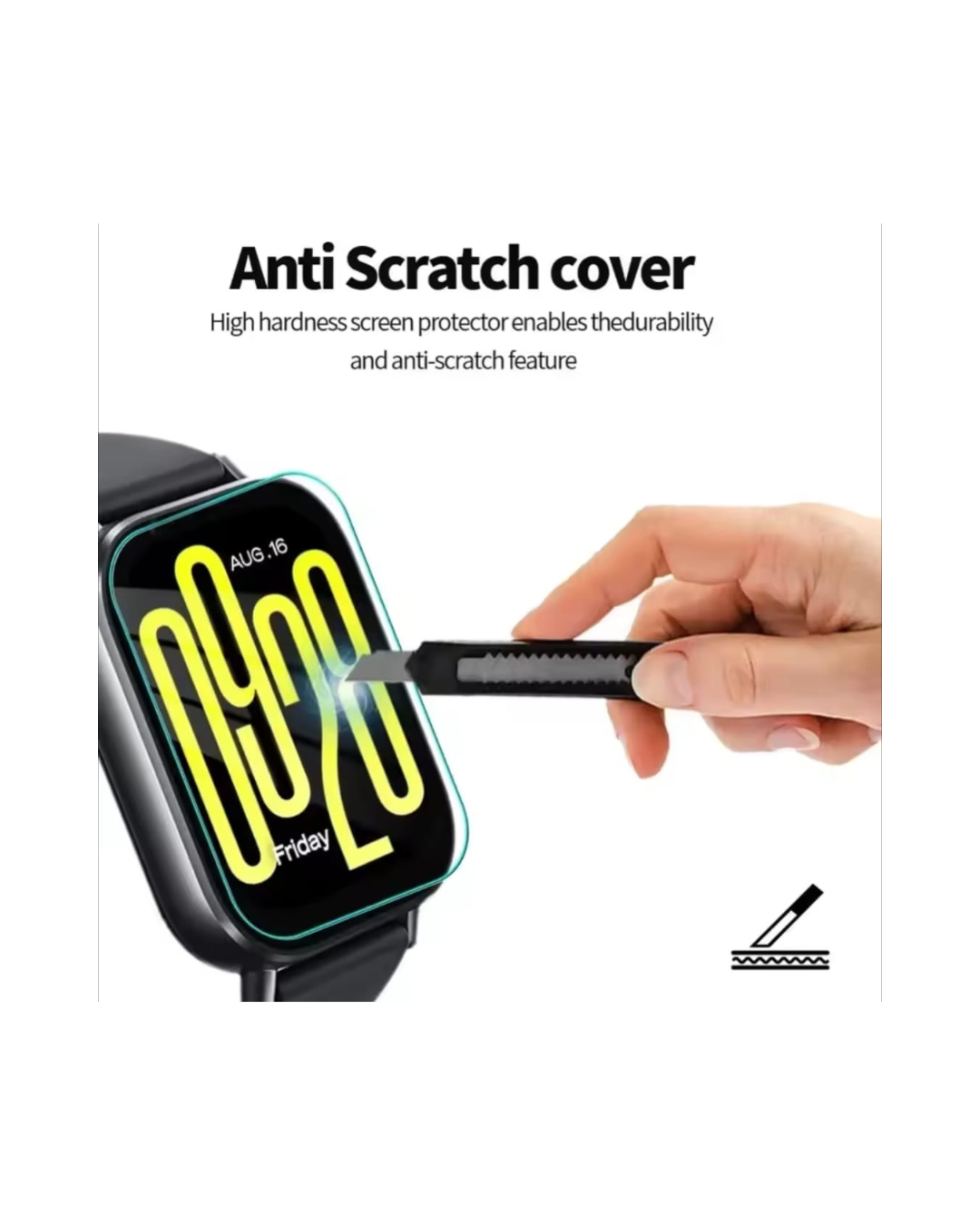 Xiaomi Redmi Watch 5 Lite / Active Screen Protector – Premium Clear Protection