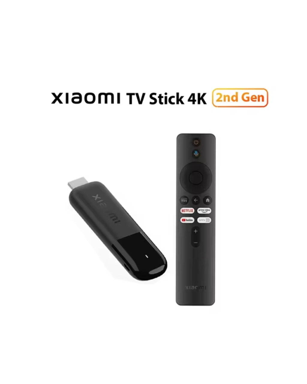 Xiaomi TV Stick 4K (2nd Gen) – Google TV, 4K Streaming, Quad-Core