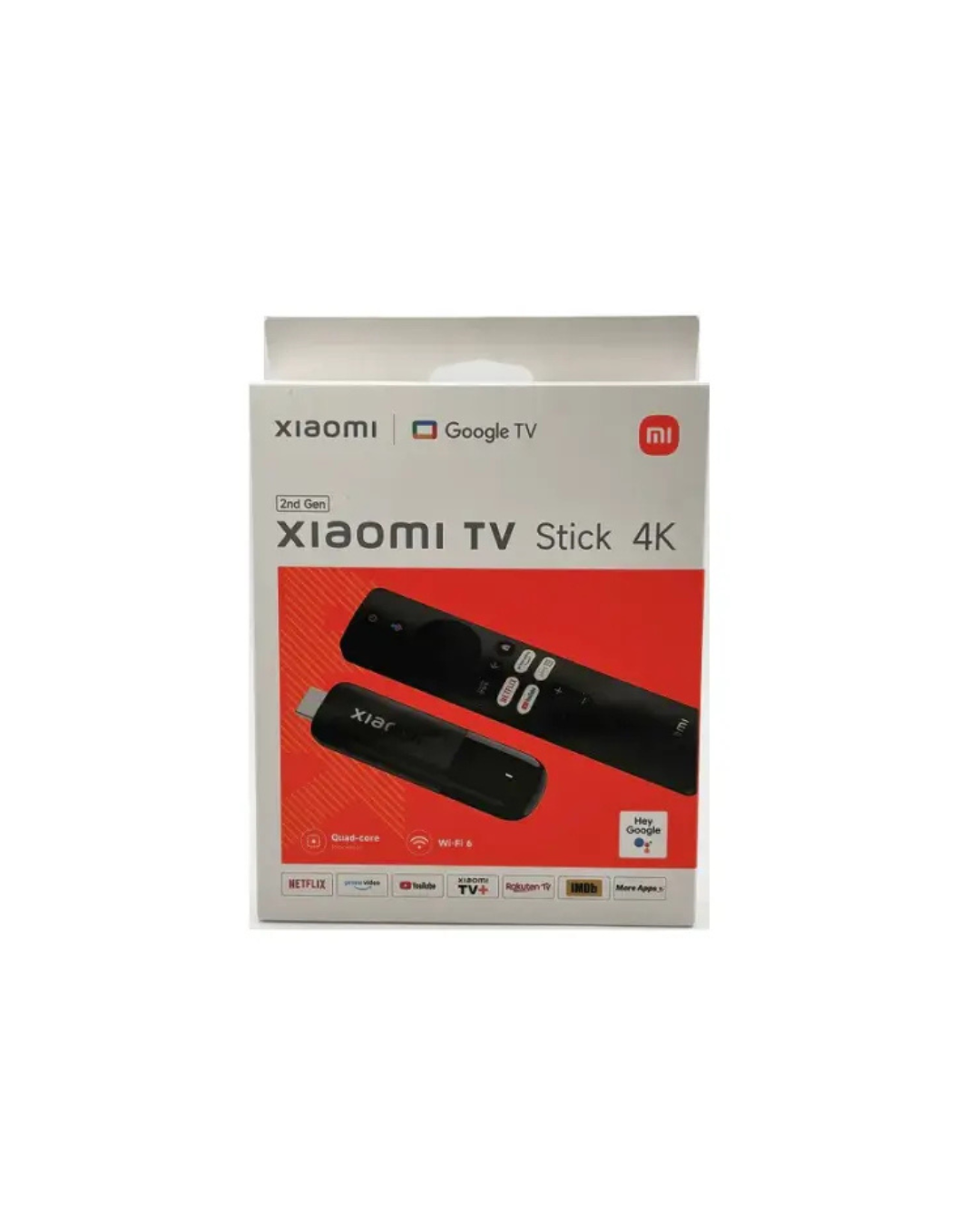 Xiaomi TV Stick 4K (2nd Gen) – Google TV, 4K Streaming, Quad-Core