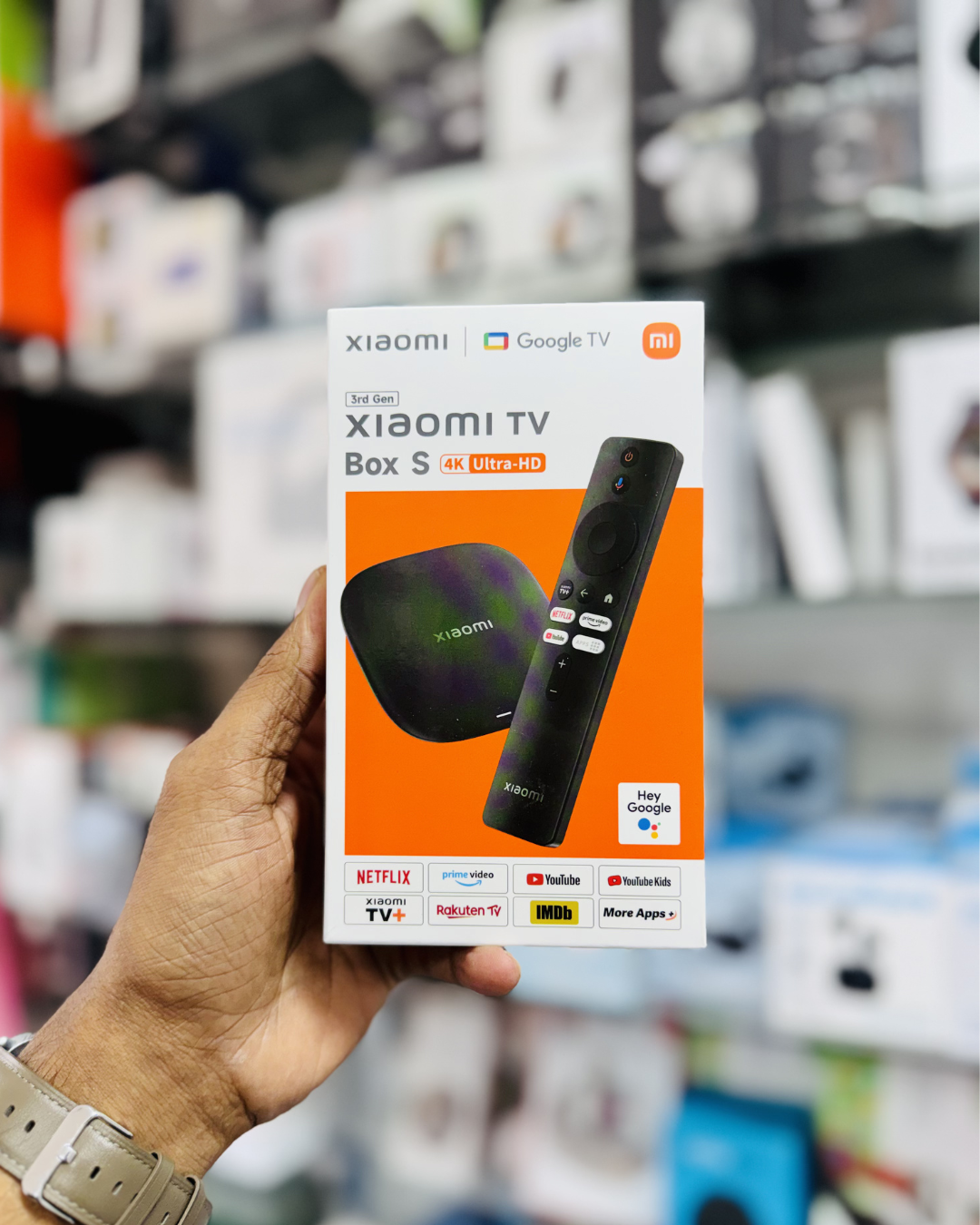 Xiaomi TV Box S (3rd Gen) 4K Google TV | Dolby Vision, HDR10+, WiFi 5, Bluetooth 5.2