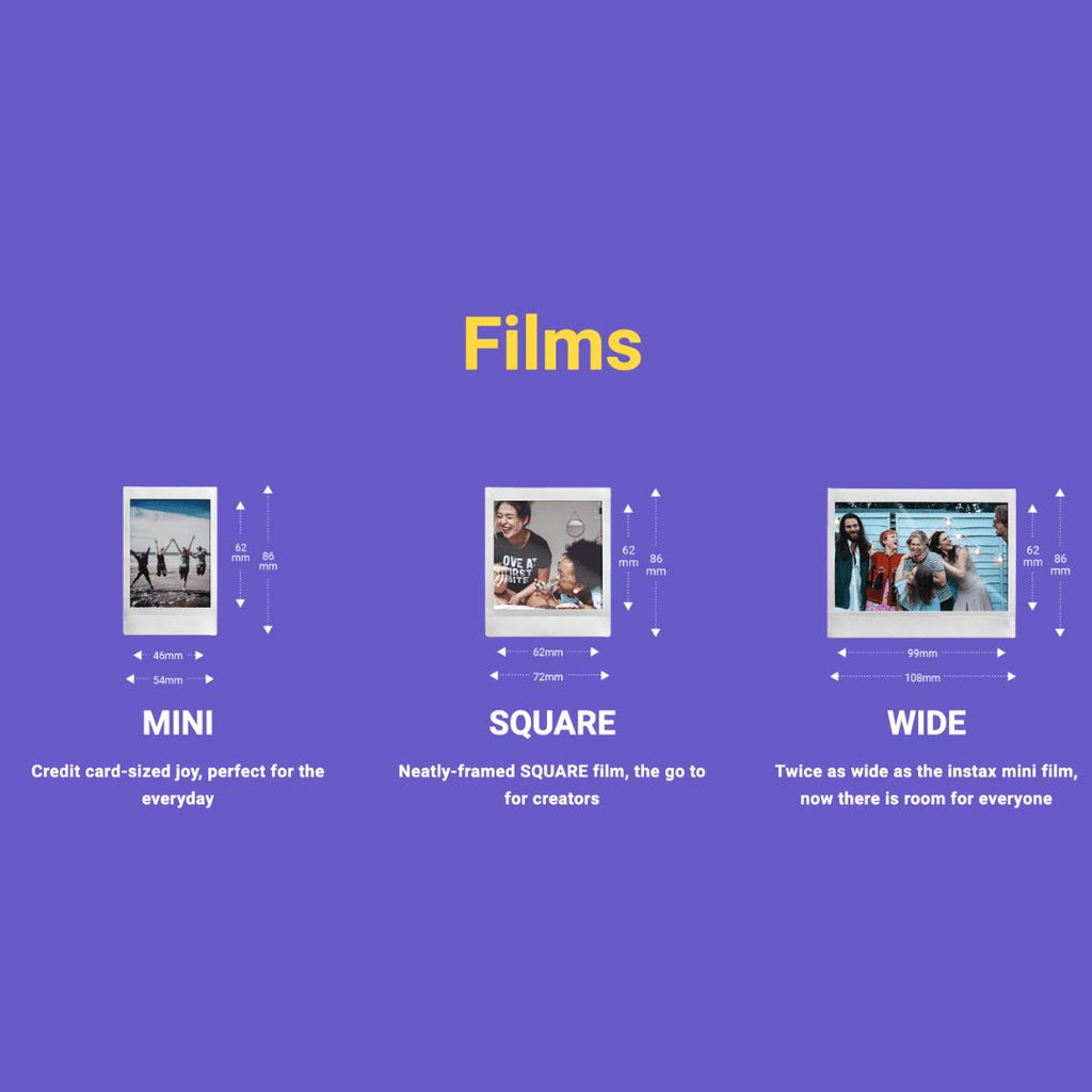 Fujifilm Instax Mini Instant Film 20 Exposures.