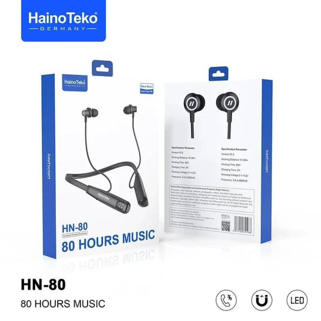 Haino Teko HN-80 Neckband Wireless Earphone.