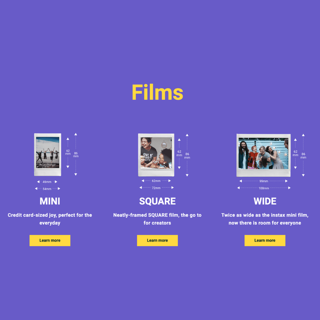 Fujifilm Instax Mini Instant Film 20 Exposures.