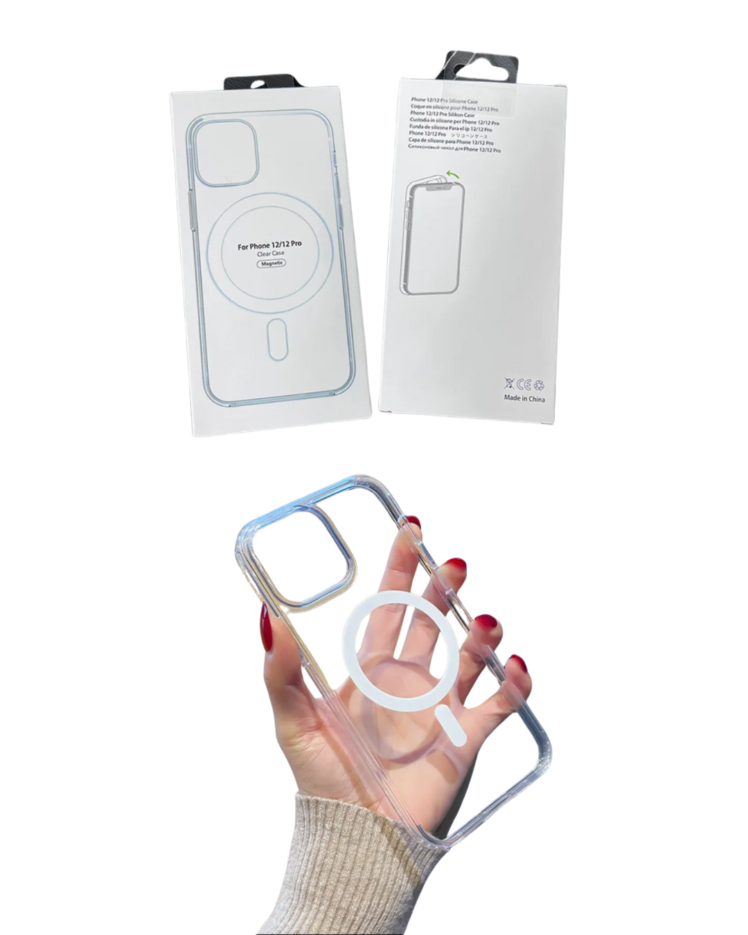 iPhone Clear Case with MagSafe mr watch