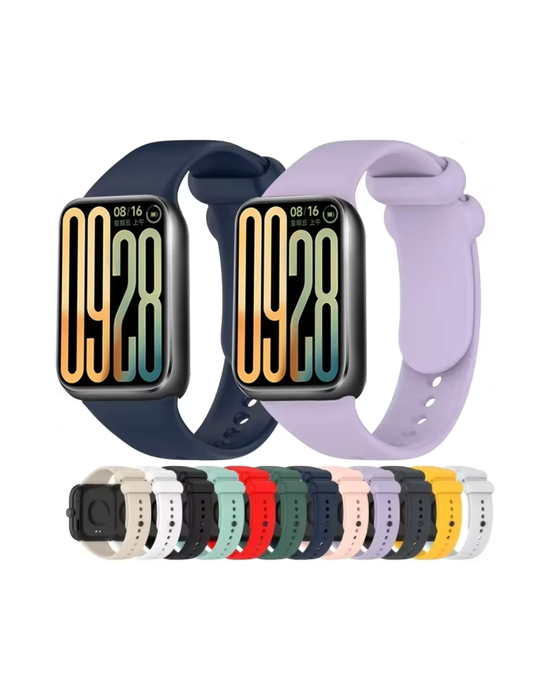 Xiaomi Mi Band 8/9 Pro Silicone Strap