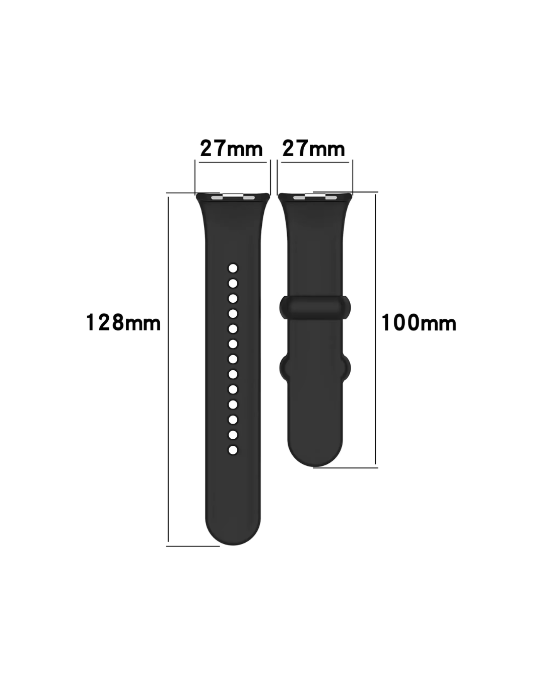Xiaomi Mi Band 8/9 Pro Silicone Strap