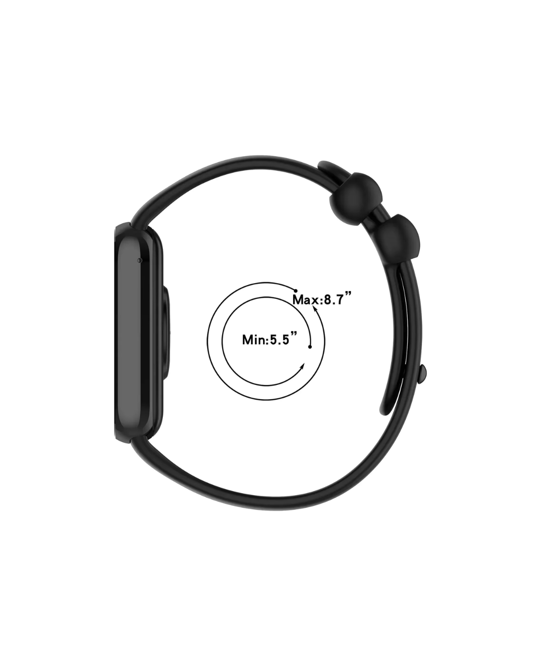 Xiaomi Mi Band 8/9 Pro Silicone Strap