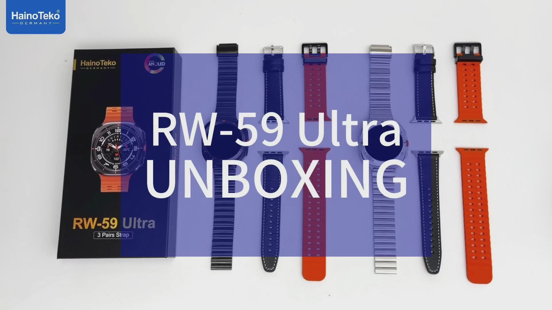 Haino Teko RW-59 Ultra Smart Watch.