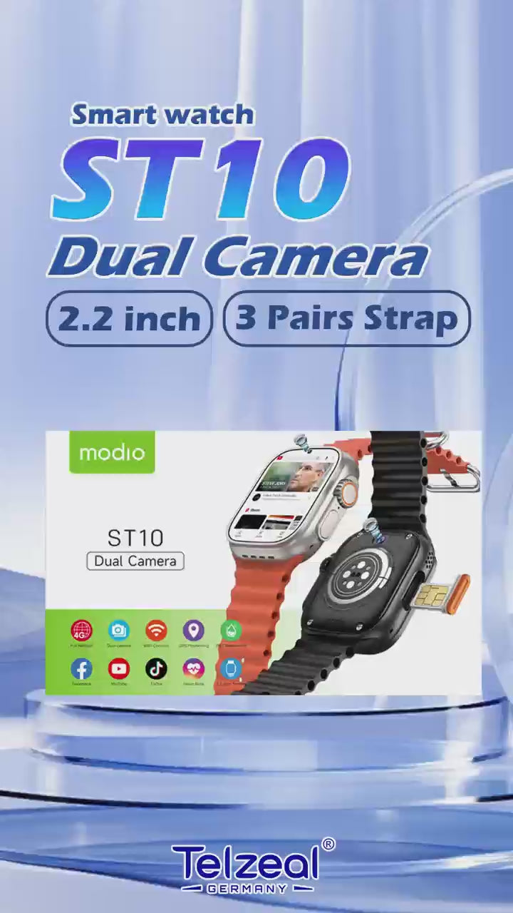 Modio ST10 4G Android Smart Watch.