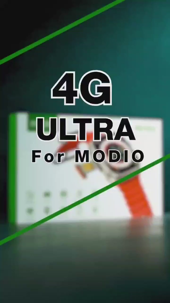 Modio 4G Ultra Max Sim Smart Watch.